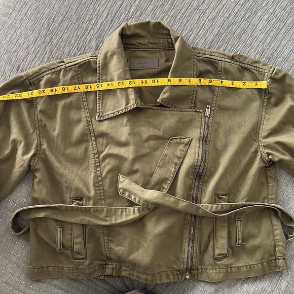 Blank NYC boxy moto belted army jacket - Picture 8 of 12